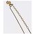 Collana Christian Dior metallo tono oro Auth BA11476 - vista 8
