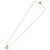Collana Christian Dior metallo tono oro Auth BA11476 - vista 9