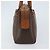Céline Borsa a mano in tela Macadam CELINE in pelle PVC marrone oro Auth bs34013 D'oro - vista 5