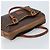 Céline Borsa a mano in tela Macadam CELINE in pelle PVC marrone oro Auth bs34013 D'oro - vista 6