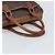 Céline Borsa a mano in tela Macadam CELINE in pelle PVC marrone oro Auth bs34013 D'oro - vista 7