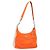 Borsa a Spalla PRADA in Nylon Arancione Argento Autentica ARZ293