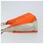 Borsa a Spalla PRADA in Nylon Arancione Argento Autentica ARZ293 - vista 4