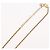 Collana Christian Dior in metallo dorato Auth BA11393 - vista 14