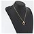 Collana Christian Dior in metallo dorato Auth BA11393 - vista 17