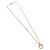 Collana Christian Dior in metallo dorato Auth BA11393 - vista 2