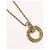 Collana Christian Dior in metallo dorato Auth BA11393 - vista 3