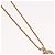 Collana Christian Dior in metallo dorato Auth BA11393 - vista 4