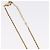 Collana Christian Dior in metallo dorato Auth BA11393 - vista 7