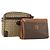 Céline Borsa a Spalla CELINE Macadam Canvas C Sulky PVC 2 Set Marrone Beige Auth 172314