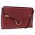 Chloé Borsa a spalla in pelle Chloe con catena rossa e oro Auth ka3046A Rosso D'oro