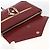 Chloé Borsa a spalla in pelle Chloe con catena rossa e oro Auth ka3046A Rosso D'oro - vista 14