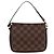 LOUIS VUITTON Make-up Tasche Damier Ebene N51982 LV Auth ARZ687A - Ansicht 2