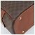 Céline CELINE Macadam Canvas Handtasche aus PVC-Leder in Braun und Gold Auth 174499 Golden - Ansicht 11
