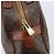 Céline CELINE Macadam Canvas Handtasche aus PVC-Leder in Braun und Gold Auth 174499 Golden - Ansicht 15