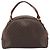 Céline CELINE Macadam Canvas Handtasche aus PVC-Leder in Braun und Gold Auth 174499 Golden - Ansicht 3