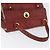 SAINT LAURENT Muse Borsa a Mano in Pelle Rossa Oro Auth BSZ046 Rosso D'oro - vista 6