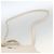 Borsa a mano in pelle Salvatore Ferragamo 2 in 1 Bianco Argento Auth ka3096A - vista 10