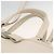 Borsa a mano in pelle Salvatore Ferragamo 2 in 1 Bianco Argento Auth ka3096A - vista 8