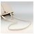 Borsa a mano in pelle Salvatore Ferragamo 2 in 1 Bianco Argento Auth ka3096A - vista 9