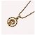 Collana Christian Dior metallo tono oro Auth BA11472 - vista 11
