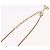 Collana Christian Dior metallo tono oro Auth BA11472 - vista 15