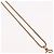Collana Christian Dior metallo tono oro Auth BA11472 - vista 4