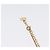 Collana Christian Dior metallo tono oro Auth BA11472 - vista 9