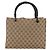 Borsa a mano GG Canvas Bamboo Gucci Nylon Beige Argento 002 1016 Auth BSZ113 - vista 2