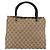 Borsa a mano GG Canvas Bamboo Gucci Nylon Beige Argento 002 1016 Auth BSZ113 - vista 3