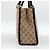 Borsa a mano GG Canvas Bamboo Gucci Nylon Beige Argento 002 1016 Auth BSZ113 - vista 5