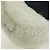 Borsa a Spalla FENDI Rice Ball Mouton Bianco Argento Auth ARZ384SM - vista 13