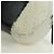 Borsa a Spalla FENDI Rice Ball Mouton Bianco Argento Auth ARZ384SM - vista 14