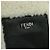Borsa a Spalla FENDI Rice Ball Mouton Bianco Argento Auth ARZ384SM - vista 16