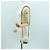 Borsa a Spalla FENDI Rice Ball Mouton Bianco Argento Auth ARZ384SM - vista 23