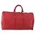 LOUIS VUITTON Epi Keepall 50 Borsa Boston Rossa M42967 LV Auth hk3568 Rosso
