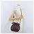 CARTIER Borsa a Spalla Must Line in Pelle Bordeaux Oro Auth BSZ197 D'oro Bordò - vista 20