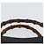 Borsa a mano in pelle Gucci Bamboo nera e oro 002 1186 0260 Auth ep13783 Nero D'oro - vista 8