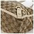 Borsa Tote Abbey GG Canvas Gucci Beige Oro 141472 Auth ARZ280 D'oro - vista 12