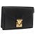 LOUIS VUITTON Epi Serie Dragonne Clutch Bag Nero M52612 LV Auth ep13784