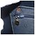 Borsa Boston in tela a nido d'ape Christian Dior blu navy Auth BSZ020 - vista 19