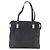 Borsa Boston in tela a nido d'ape Christian Dior blu navy Auth BSZ020 - vista 3