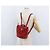 Zaino Vala in suede rosso e oro Auth BA11218 di Salvatore Ferragamo D'oro - vista 26