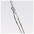 Collana Christian Dior metallo Argento Auth BA11470 - vista 9