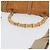 Borsa a mano in pelle Miu Miu Bamboo 2 in 1 Marrone Oro Auth 174060A D'oro - vista 7