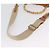 Borsa a mano in pelle Miu Miu Bamboo 2 in 1 Marrone Oro Auth 174060A D'oro - vista 8