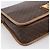 Céline Borsa a Spalla in Tela Macadam CELINE in Pelle PVC Marrone Oro Auth 170071 D'oro - vista 11
