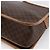 Céline Borsa a Spalla in Tela Macadam CELINE in Pelle PVC Marrone Oro Auth 170071 D'oro - vista 12