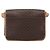 Céline Borsa a Spalla in Tela Macadam CELINE in Pelle PVC Marrone Oro Auth 170071 D'oro - vista 3