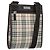 Burberry Nova Check Schultertasche aus Canvas Beige Silber Authentisch mr2160